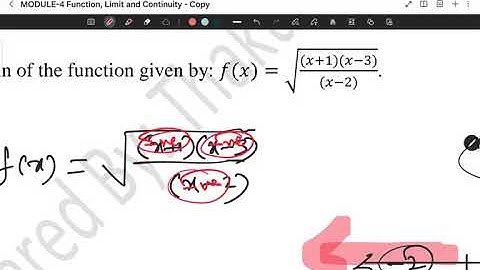 Module-4: Part-1(Functions and Continuity)
