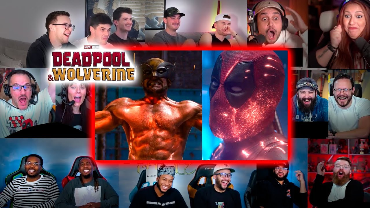 Deapool and Wolverine LAST SCENE Reaction Mashup | Deapool & Wolverine Reaction Mashup