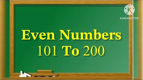 Even Numbers/Even Numbers 101 to 200/List of Even Numbers 101 to 200/101 to 200 Even Numbers/#even