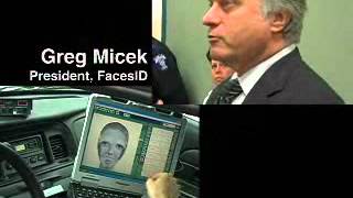 FACES police sketch software as used in a police car screenshot 1
