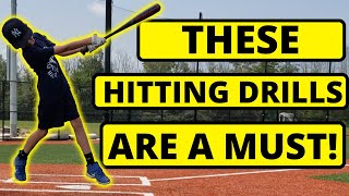 3 BEST Baseball Hitting Drills For Youth Baseball Players