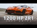 Hennessey hpe1200 corvette zr1 test drive