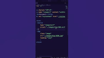 HTML: picture tag зачем нужен?