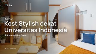 Kost Stylish dekat Universitas Indonesia | Rukita Violet Huis Depok