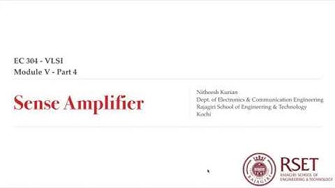 EC304 VLSI Module V Part IV