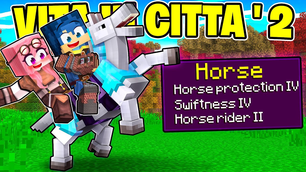 POTENZIO L'ARMATURA DI GARIBALDI NELLA VITA IN CITTÀ 2! - MINECRAFT Ep.51