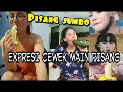 Cewek emut pisang, jilatin pisang, Auto otak kemana-mana || AKU BENCI PIKIRANKU WKWK😂