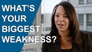 How to Answer What's Your Biggest Weakness at an Interview (OfficeTeam)