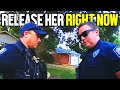 Good cop stops bad cop from harassing citizen