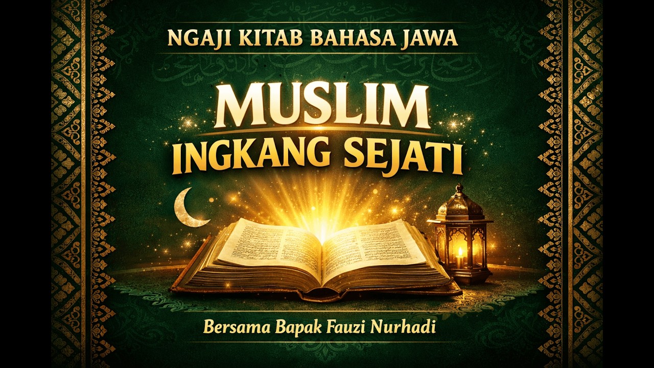 Muslim Ingkang Sejati | Ngaji Kitab Bahasa Jawa Bersama Bapak Fauzi Nurhadi SPESIAL RAMADHAN