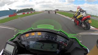 Donington track day ZX10r no limits