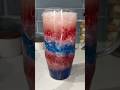 viral boba red white and blue drink 🥤#recipe #drink #soda #boba #shorts #drinks #drinkrecipe #viral