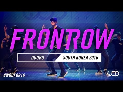 DOOBU | FrontRow | World of Dance South Korea Qualifier 2016 | #WODKOR16