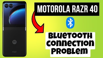 Bluetooth connection Problem Motorola Razr 40 || How to solve bluetooth connection issues