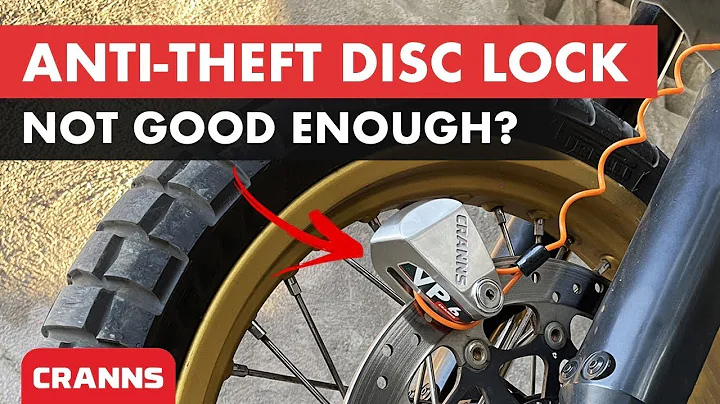 How to Prevent Motorcycle THEFT  |  Cranns Disc Lock Alarm