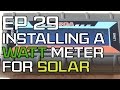 DIY Camper Build - Episode 29 - Installing a watt meter for solar panel