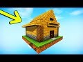 SADECE 1 EV İLE HAYATTA KALABİLİR MİSİN ? - Minecraft