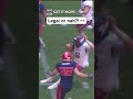 Was this a legal hit?! 😱