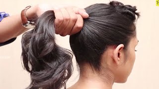 Different Ponytail Hairstyles for Short Hair ★ Simple and beautiful hairstyle for Ladies ★ Updo&#39;s