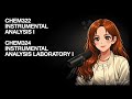 CHEM322 INSTRUMENTAL ANALYSIS I + CHEM324 INSTRUMENTAL ANALYSIS LABORATORY I