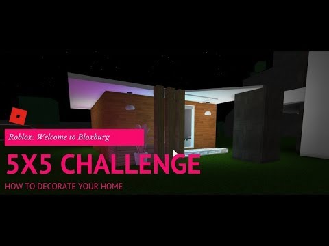 Roblox Welcome To Bloxburg 5x5 Trailer House Challenge Speedbuild 2 Youtube - roblox bloxburg trailer