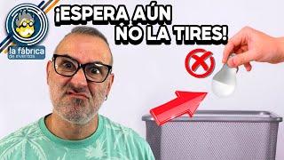 🔴 How to Repair LED Bulb 💡 With Almost No Tools EASILY and QUICKLY! 👍 WITHOUT SPENDING MONEY! 💵 by La Fábrica de Inventos LlegaExperimentos 3,485 views 1 month ago 5 minutes, 25 seconds