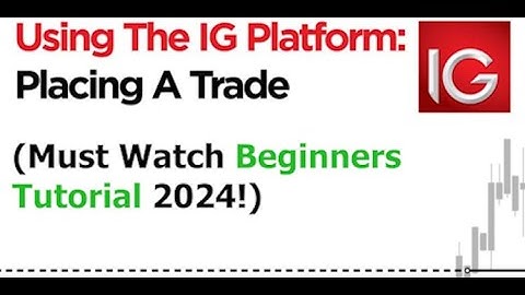 How to place a trade on the IG trading platform (Must Watch Beginners Tutorial 2024!)
