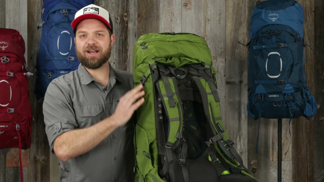 Urban Wild - Osprey Aether 65