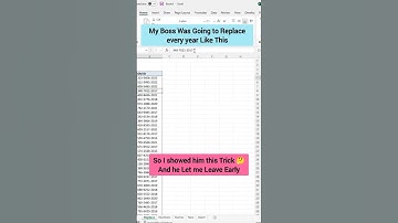 Replace Text in excel Smart work