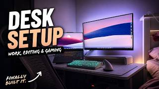 I Finally Built a Cozy Desk Setup in My Small Bedroom