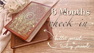 My Journals After 6 Months | Mid Year Completed Flip Through