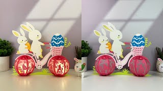 Famous How To Make Paper Cut Lantern Bike Easter Profile