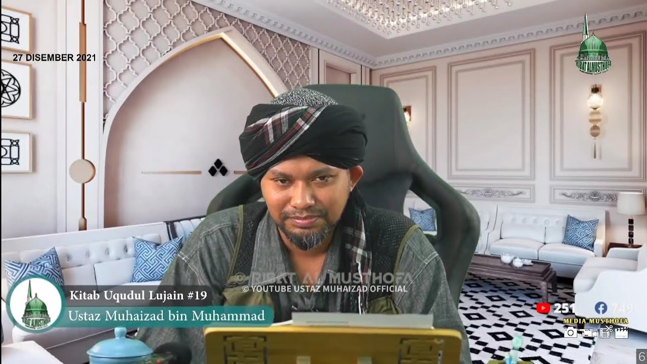 Siri 19 - Besarnya Dosa Suami Yang Tidak Tunai Hak Isteri & Keluarganya.. | Kitab 'Uqudul Lujain