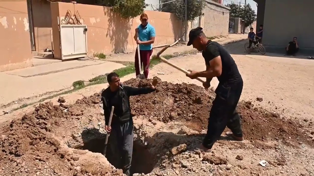 هكذا كان صباح اهالي قرية الكصر... #المصور_عمر_النعيمي