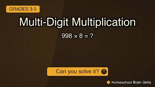 Most 4th graders miss this Multi-Digit Multiplication question 😱