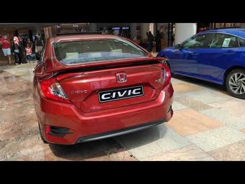 Auto Show Al Futtaim Honda Civic latest models for 2020 Dubai Exterior 360 view