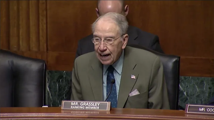 Grassley Questions Judge Stephen Locher, Other Nominees in Senate Judiciary Committee Hearing