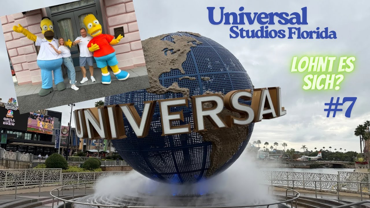 Universal Studios Florida | wirklich unerwartet | Wie wir den Park erlebt haben | USA | Simpsons