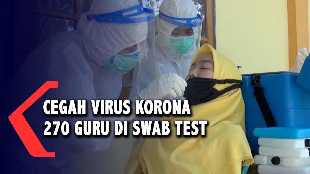 Cegah Virus Korona Di Lingkungan ASN, 270 Guru Di Swab Test
