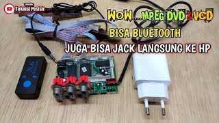 ternyata mpeg DVD/VCD bisa dipasangi bluetooth dan ke jack hp