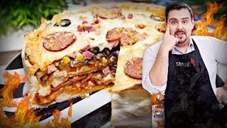 Бомбическая пицца-пирог на Новый Год 2018 🌲 А почему бы и нет???? 🌲 Бабушка одобряет!