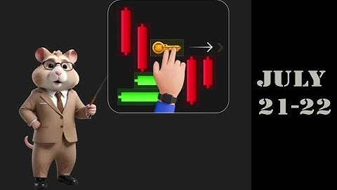 HOW TO PLAY HAMSTER KOMBAT MINI GAME | July 21 22