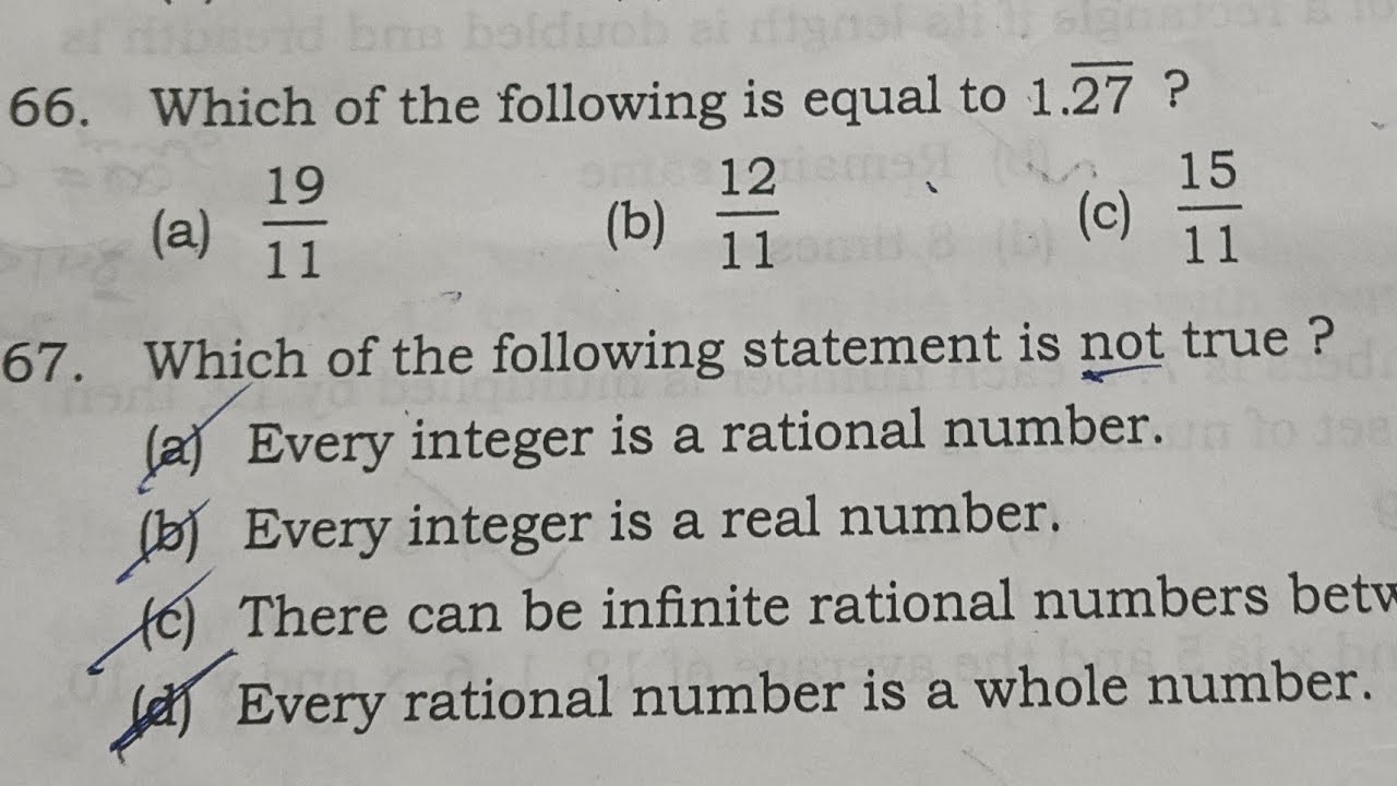 Rational Numbers question Asked In APSSB LDC UDC Arunachal Pradesh rational-numbers-question-asked-in-apssb-ldc-udc-arunachal-pradesh