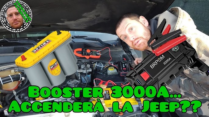 AVVIATORE Booster Start Power 1600 per Auto Moto Motore a Benzina -  ELECTROMEM