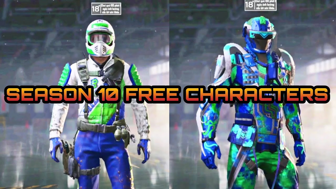 SEASON 10 FREE CHARACTERS IN CALL OF DUTY MOBILE | CODM | CREED GAMING ...