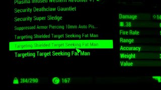 Fallout 4, but every weapon is randomised