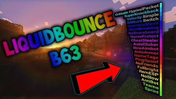 LiquidBounce b63 Hacked Client UPDATE! [Free]