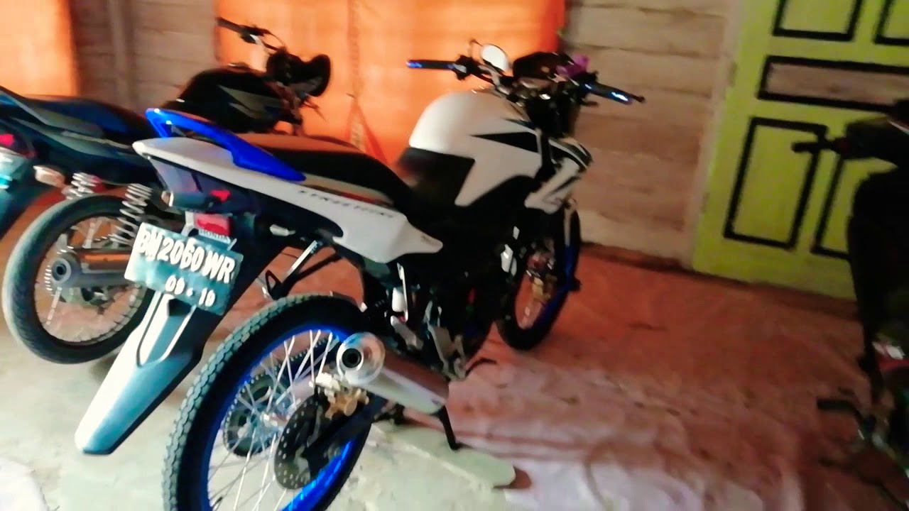 MODIFIKASI CB150R JARI JARI SIMPLE TAPI MEMUKAU YouTube