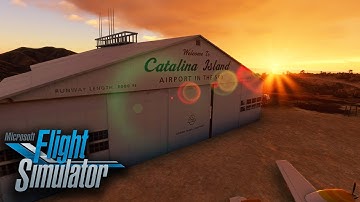 Freeware Scenery: Catalina Island (KAVX) for Microsoft Flight Simulator 2020