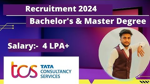 TCS Mass Hiring For 2024 Batch | TCS Recruitment 2024 | TCS Off Campus Drive for 2024 Batch